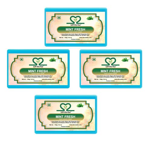 Pure Mint soap (4 x 125 g)