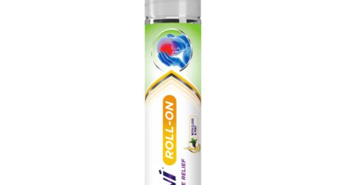 Volini Headache Relief Roll-On, 10ml, Instant Relief, with Clove & Mint, Non-Sticky, On-the-Go Relief – Pack of 1