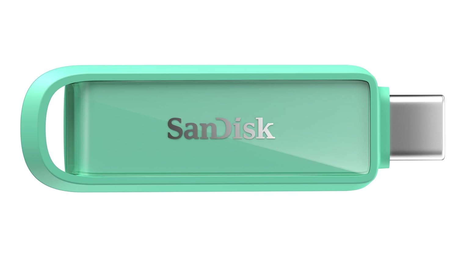 SanDisk Phone Drive with USB-C, 512GB, Upto 150 MB/s, Seafoam Green, 2Y Warranty, Automatic Backup Using SMZ, Works with iPhone 15 & iPhone 16 Series