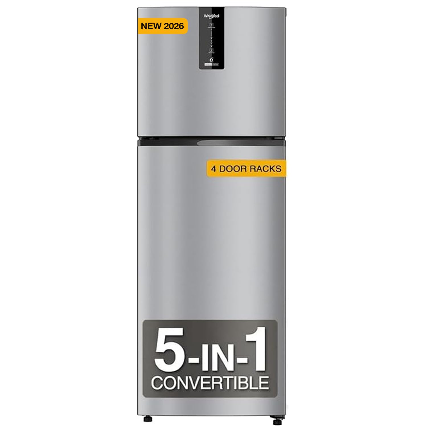 Whirlpool 308 L 3 Star Convertible Frost Free inverter Double Door Refrigerator (IF INV 355 LUNAR STEEL(3S) CONV-Y, 2026 Model)