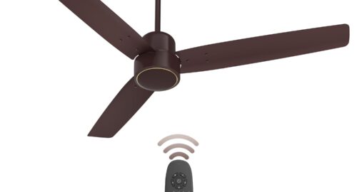 Havells FAB BLDC Ceiling Fan 1200 mm, 380 RPM, Savings upto 65%, Reverse Rotation, 4 Modes (Boost, Sleep, Breeze, Mop), Low Wattage 30 W, Low Noise, Air Flow:235 CMM, 3 Year Warranty, Brown