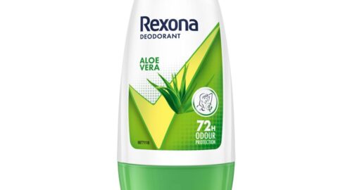 Rexona Aloe Vera Underarm Roll On Deodorant For Women, Antiperspirant, Removes Odour, Keeps Skin Fresh & Clean, Alcohol Free, Skin Friendly, 50 ml