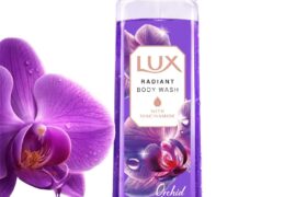 LUX Orchid Obsession Bodywash, 245ml, for Radiant & Bouncy Skin feel, with Niacinamide & Exotic Orchid fragrance, Upto 12Hr Long-Lasting Fragrance