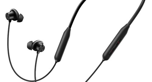 OnePlus Bullets Wireless Z3 in-Ear Neckband with 12.4mm Drivers, 3D Spatial Audio,10 mins Charge for 27 hrs Playback, 4 EQ preset, Dynamic bass Enhancement & BT5.4