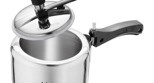Lifelong 2L Stainless Steel Pressure Cooker | Inner Lid Design with Silicone Gasket | Induction & Gas Compatible | 1.2mm Thick | Leak-Proof, Durable, Rust-Resistant Body ISI-Certified