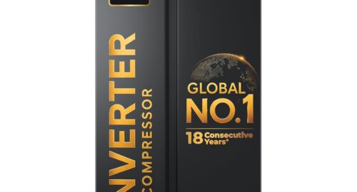 Haier 540 L 3 Star Frost Free Inverter Side by Side Refrigerator (HRS-615LB, Luxe Black, 360° Magic Cooling for Uniform Freshness, Dual Fresh Drawers for freshness, Deo Fresh Technology, 2026 Model)