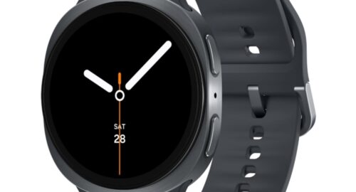 Samsung Galaxy Watch8 (44mm, Bluetooth, Graphite) with 3nm Processor | Dual GPS | Sapphire Glass & Armor Aluminum | 5ATM & IP68 | BP, ECG, IHRN & Vascular Load Monitoring | Anti-oxidant Index
