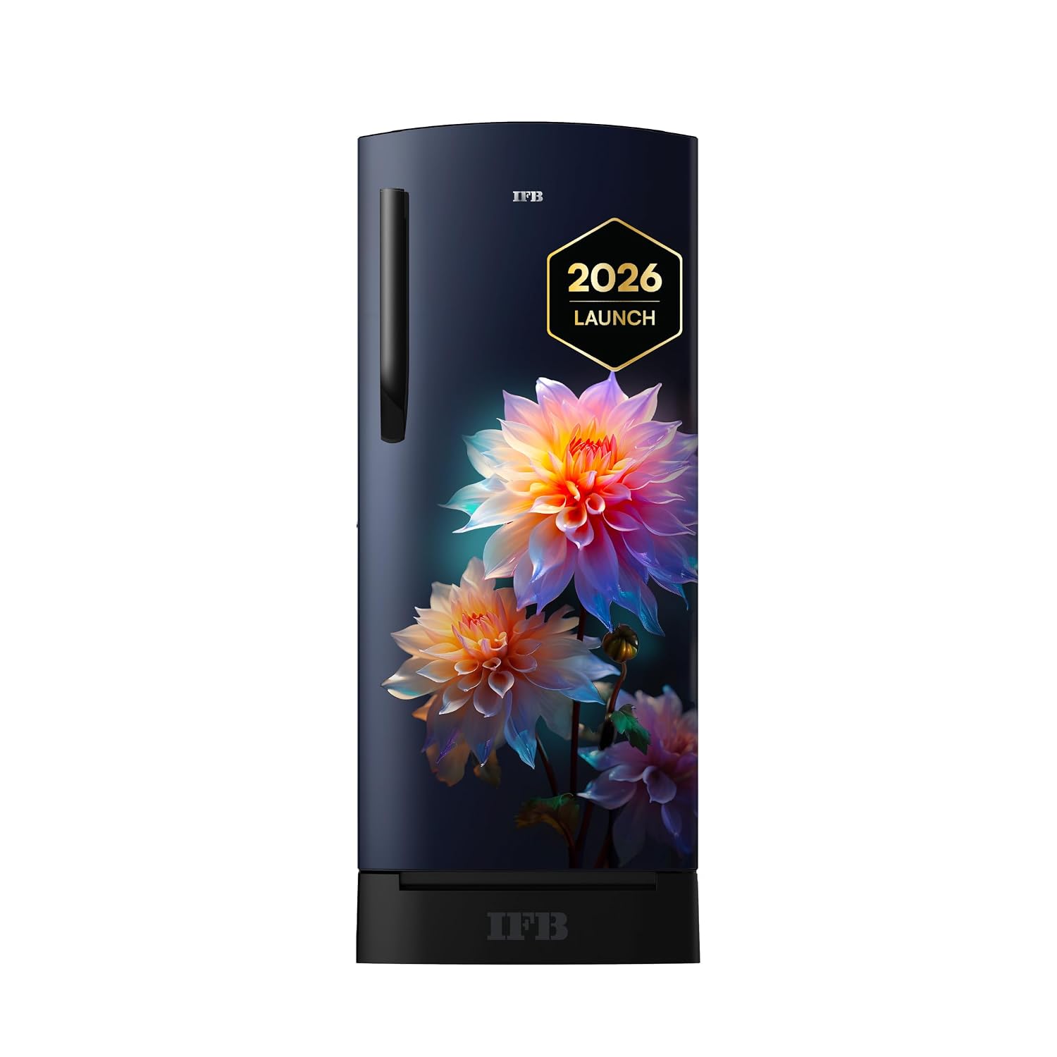 IFB 187L 5 Star Advanced Inverter Direct-Cool Single Door Refrigerator with 30 Hrs Cooling Retention, Big Vegetable Box, 4 Year Super Warranty & Base Stand (2026, IFBDC-213EYBNED, Divine Bliss Blue)