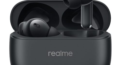realme Buds T310 True Wireless in-Ear Earbuds with 46dB Hybrid ANC, 360° Spatial Audio, 12.4mm Dynamic Bass Driver, Upto 40Hrs Battery and Fast Charging (Vibrant Black)