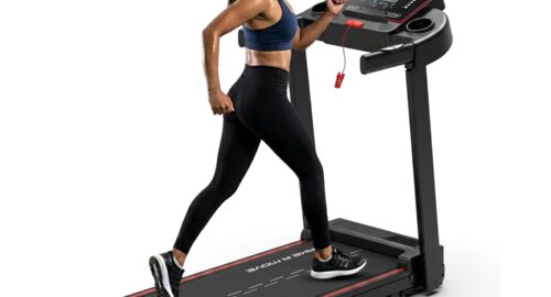 Cockatoo SmartRun3.5 3.5HP Peak DC Motorized Treadmill for Home, with 3 Level Manual Incline, Max Speed 14 Km/Hr, Max User Weight 120Kg,(DIY Installation)