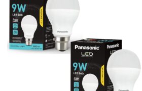 Panasonic Dura Saver 9W Bulb, B22 LED Bulb Base For Home & Office, 1 Year Warranty, Energy Efficiet, 6500K Cool Daylight (Pack of 2)