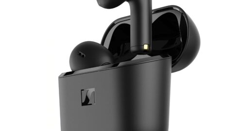 Sennheiser ACCENTUM Open True Wireless Earbuds-Smart Touch Controls, Lightweight & Breathable Design, Upto 28H Battery, Quick Charging, IPX4 Splash Resistance-Black