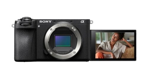 Sony Alpha ILCE-6700 APS-C Interchangeable-Lens Mirrorless Camera (Body Only) | Made for Creators | 26.0 MP | Artificial Intelligence Based Autofocus | 4K 120p Recording – Black