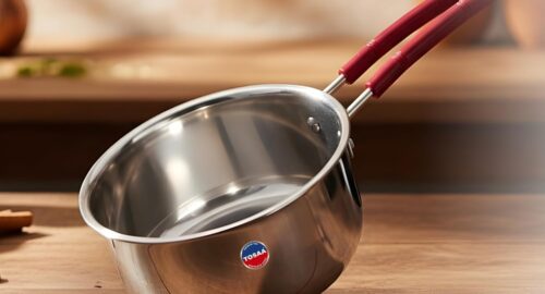 TOSAA Stainless Steel Sauce PAN 14 CM,Premium Stainless Steel for the Modern Kitchen,Safe for Cooking All Types of Foods (1150 ml)