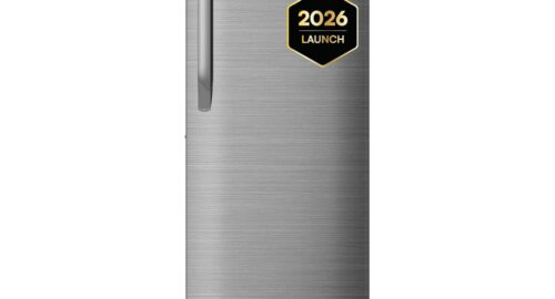 IFB 197L 5 Star Advanced Inverter Direct-Cool Single Door Refrigerator with 30 Hrs Cooling Retention, XL Bottle Bin, Big Vegetable Box & 4 Year Super Warranty (2026, IFBDC-223EYBSE, Brush Grey)