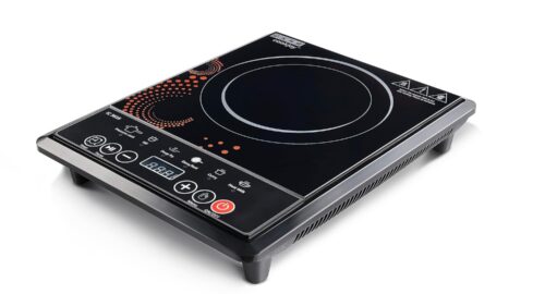 Usha Cook Joy (3616) 1600-Watt Induction Cooktop (Black), Sealed, 1 Burner