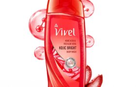 Vivel Kojic Bright Body Wash 200ml|With Kojic Acid & Red Aloe Vera |De tan for Even Toned Skin | Dermatologist Recommended | No Paraben | For Men & Women