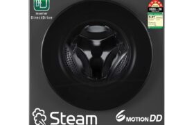 LG 8 Kg, 5 Star, Wi-Fi, Direct Drive Technology, Steam Wash, 6 Motion DD, Fully-Automatic Front Load Washing Machine (FHB1208Z4M, Allergy Care, In-Built Heater, Touch Panel, Middle Black)
