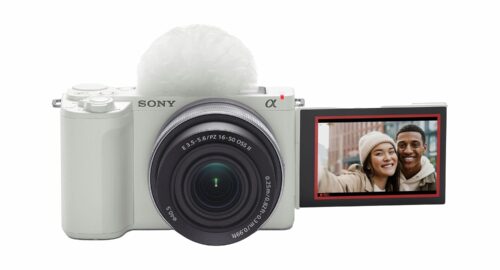 Sony Alpha ZV-E10M2K 26 MP Interchangeable Lens Mirrorless Vlog Camera for Creators (16-50mm Power Zoom Lens) | APS-C Sensor | 4K 60p with 10bit 4:2:2 Recording – (White)