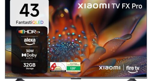 Xiaomi 108 cm (43 inch) FX Pro QLED Ultra HD 4K Smart Fire TV L43MB-FPIN