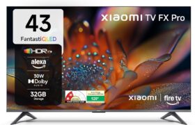 Xiaomi 108 cm (43 inch) FX Pro QLED Ultra HD 4K Smart Fire TV L43MB-FPIN