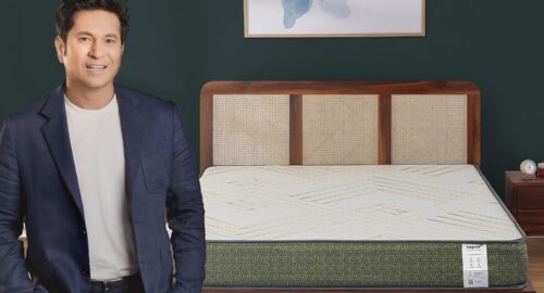 Livpure Smart Regal Orthopaedic Plush Mattress with Swirl Gel Foam & Latex | 5 Zone HR Foam & COMFORTSCIENCE Tech with 16 BIOCRYSTALS | Luxury Serene Fabric |Queen Bed 78x60x6 inch, 10 Year Warranty