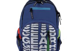Gear 7 Pocket 30L Medium Backpack/Water Resistant School Bag/Casual Backpack/Daypack/Travel Backpack/Kids Bag/College Bag for Boys/Girls/Men/Women (Blue)