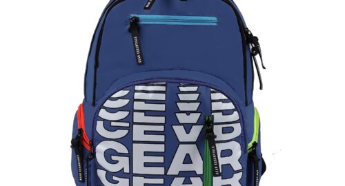 Gear 7 Pocket 30L Medium Backpack/Water Resistant School Bag/Casual Backpack/Daypack/Travel Backpack/Kids Bag/College Bag for Boys/Girls/Men/Women (Blue)