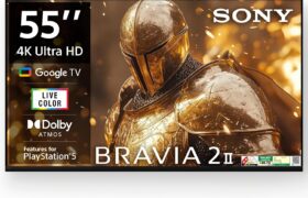 Sony 139 cm (55 inches) BRAVIA 2M2 Series 4K Ultra HD Smart LED Google TV K-55S25BM2
