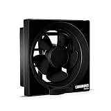 RR Signature Vento Deluxe 150 MM Exhaust Fan For Kitchen Bathroom with Strong Air Suction Rust Proof Body and Dust Protection Shutters Black 3 Year Warranty