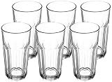 Amazon Solimo High Ball Glasses Set of 6 325ml each 424