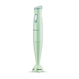Bajaj HB20 Silent 300W Hand Blender Detachable Abs Blender Stem Penta Flow Breaker Easy Click Fit Locking 2 Yr Warranty Green