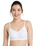 Symbol Womens Cotton Stretch Non Padded Wire Free Full Coverage Lift Up Bra
