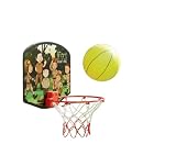 Asian Portable Plastic Basketball with Hoop for Kids Multicolor Foji Theme
