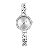 Titan Raga Showstopper Quartz Analog Silver Dial Silver Metal Strap Watch for Women NT95288SM01