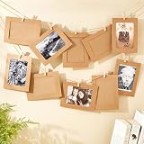 Home Centre Corsica Snapshot Set of 10 Paper Hanging Photo Frames 15x115cm