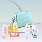 Johnsons Baby Gift Pack with Pouch 9 Pieces