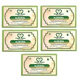 Amazon Aloevera Face Body Soap 125 gm Pack of 5 5 x 125 g 84