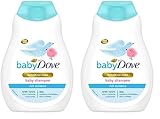 Baby Dove Shampoo 200 ml Mild No Tears Rich Moisture Baby Shampoo for kids Gentle Care for Babys Soft Hair No sulphate no Paraben shampoo Pack of 2