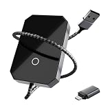 Lifelong 2in1 Wireless Car Play Adapter Android Auto Wireless Adapter for car Carplay Device for car Supports 58GHz WiFi Bluetooth 54 Auto Connect USBCA Fast Stable Connection