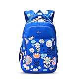 Gear Poppy 1924L Large Water Resistant School BagCasual BackpackDaypackLaptop Bag for BoysGirls Blue Green