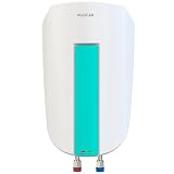 POLYCAB Intenso 5 litre 3 KW Electric Instant Geyser Water Heater For Home Kitchen Efficient Heating Element Enhanced Safety Measures 5 years tank 2 years product warrantyWhite
