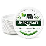 Bio Degradable Plate Small Size 7 Inch Pack of 10