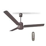 REO By Havells BLDC 1200MM Ceiling Fan Fixed Price Always Air Flow 220 CMM Speed 350 RPM Reverse Rotation Mode Timer Setting 2 Year Door Step Warranty By Manufacturer Energex Cocoa Brown