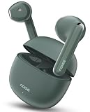 Noise Buds Mini Truly Wireless Earbuds 2026 Half InEar Design 40H Playtime Quad Mic ENC for Clear Calls 13mm Driver Low Latency Gaming Mode BT v53 IPX4 Sweat Resistant Carbon Green
