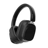 PHILIPS TAH6550 Bluetooth Wireless OverEar Headphones with 3 Mics 60 Hours Battery Life 40mm Drivers Bluetooth 53 Dual Pairing USBC Charging AUX Connectivity Black