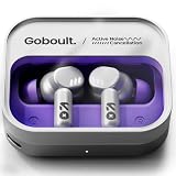 GOBOULT Newly Launched Tenet Pro with ANC TWS Earbuds 75H Playtime Amp App Support 32dB ANC Quad Mic ENC Dual Device Pairing 13mm Driver Ear Buds Bluetooth 60 Wireless Earbuds Forest White