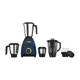 Crompton DX 750W Mixer Grinder Powertron 750W Motor 2Y Warranty 3 Stainless Steel Jars 1 Grind Store jar 1 Blender Jar with Fruit Filter
