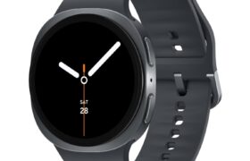 Samsung Galaxy Watch8 (44mm, Bluetooth, Graphite) with 3nm Processor | Dual GPS | Sapphire Glass & Armor Aluminum | 5ATM & IP68 | BP, ECG, IHRN & Vascular Load Monitoring | Anti-oxidant Index