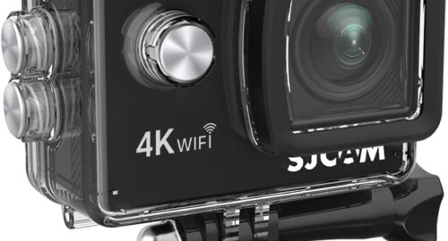 SJCAM SJ4000 WiFi 12MP Optical Full HD WiFi Sports Action Camera 170°Wide FOV 30M Waterproof DV Camcorder, Black